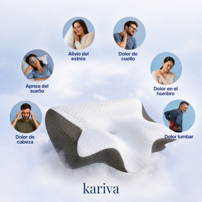CerviRest Pro - Almohada Cervical Ergonómica