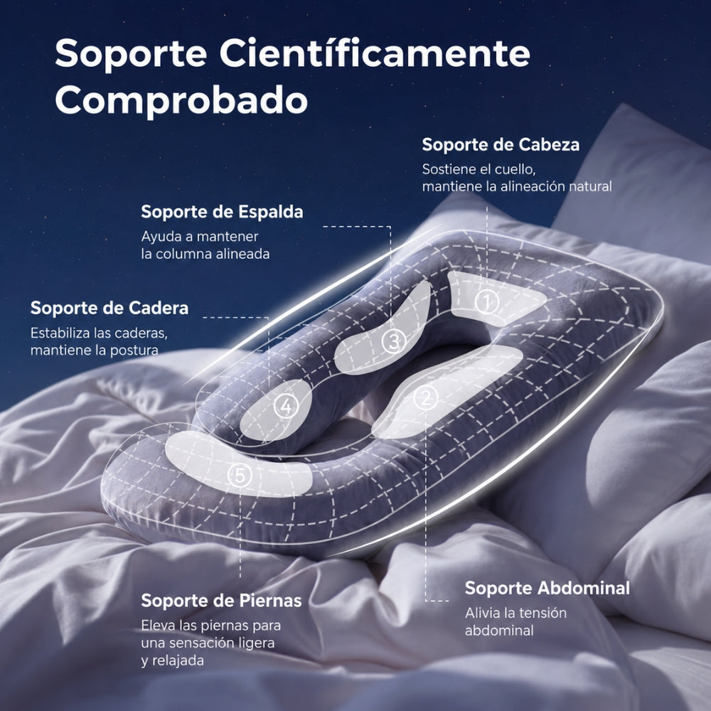 BackRelief - Almohada para Embarazadas