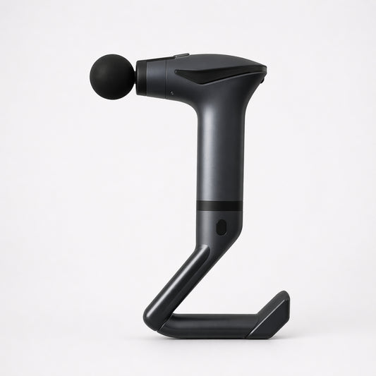 FlexGun 360 - Pistola de Masaje Percutiva con Mango Articulado