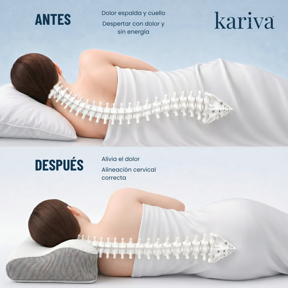 CerviRest Pro - Almohada Cervical Ergonómica