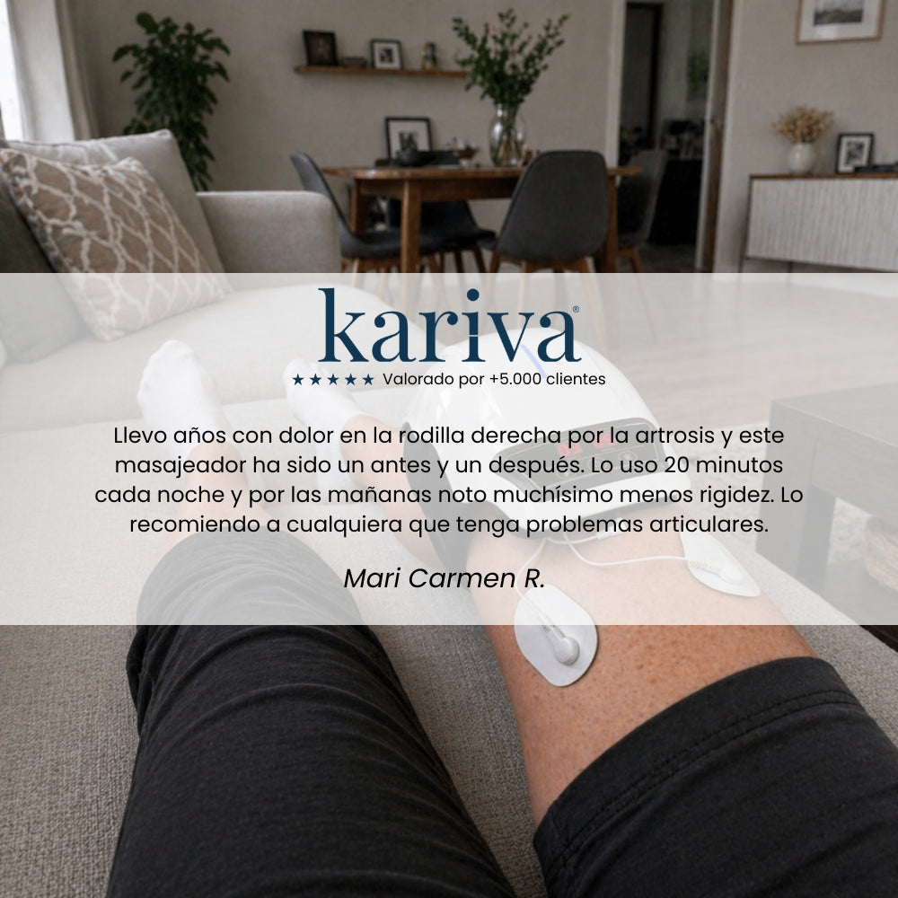 KneeFlow Pro — Masajeador de Rodillas con Calor y Vibración
